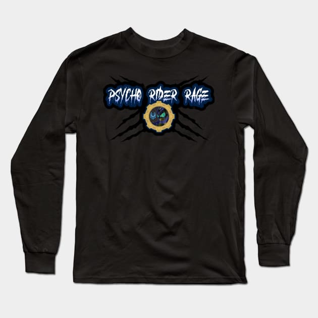 Rage Asylum Long Sleeve T-Shirt by Psycho Rider Rage 